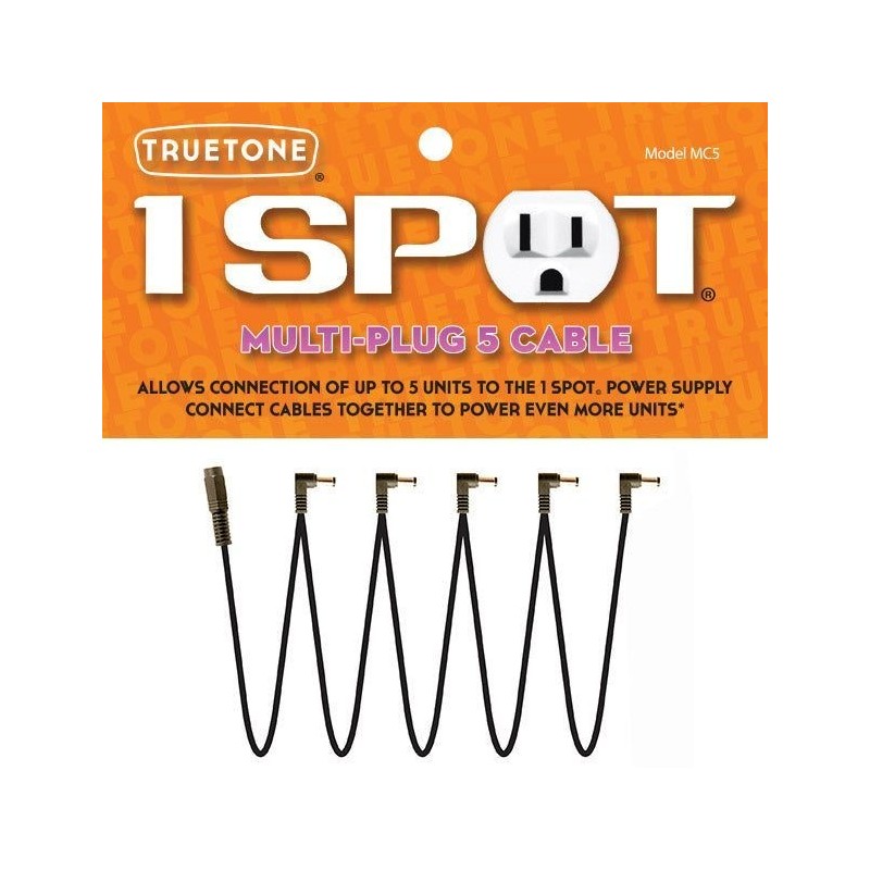 Alimentation Visual Sound 1 Spot 5 Cables | Ubico Musique