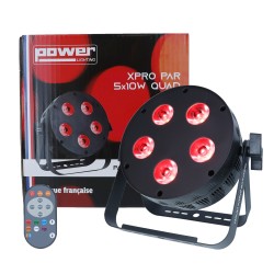 Power Lighting XPRO PAR 5x10W QUAD - PAR LED | Ubico Musique