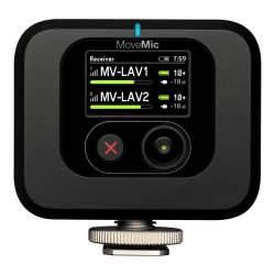 Shure MoveMic Two Kit - 2 micros-cravates + récepteur | Ubico Musique Dax