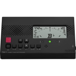 Korg TM-1 Noir - Accordeur métronome compact | Ubico Musique