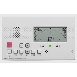 Korg TM-1 Blanc - Accordeur métronome compact | Ubico Musique