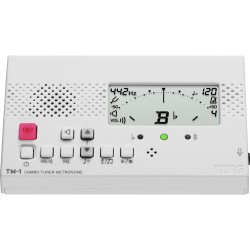 Korg TM-1 Blanc - Accordeur métronome compact | Ubico Musique