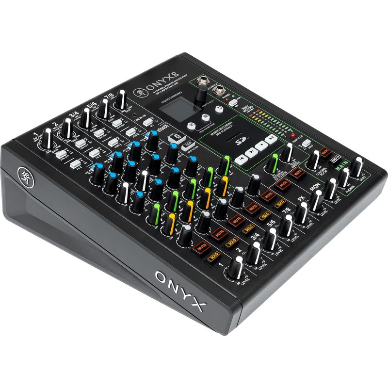 Mackie Onyx8 - Table de mixage USB 8 voies | Ubico Musique Dax