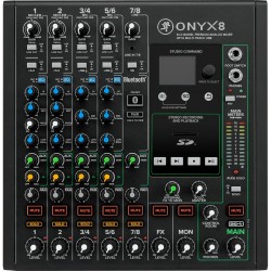 Mackie Onyx8 - Table de mixage USB 8 voies | Ubico Musique Dax