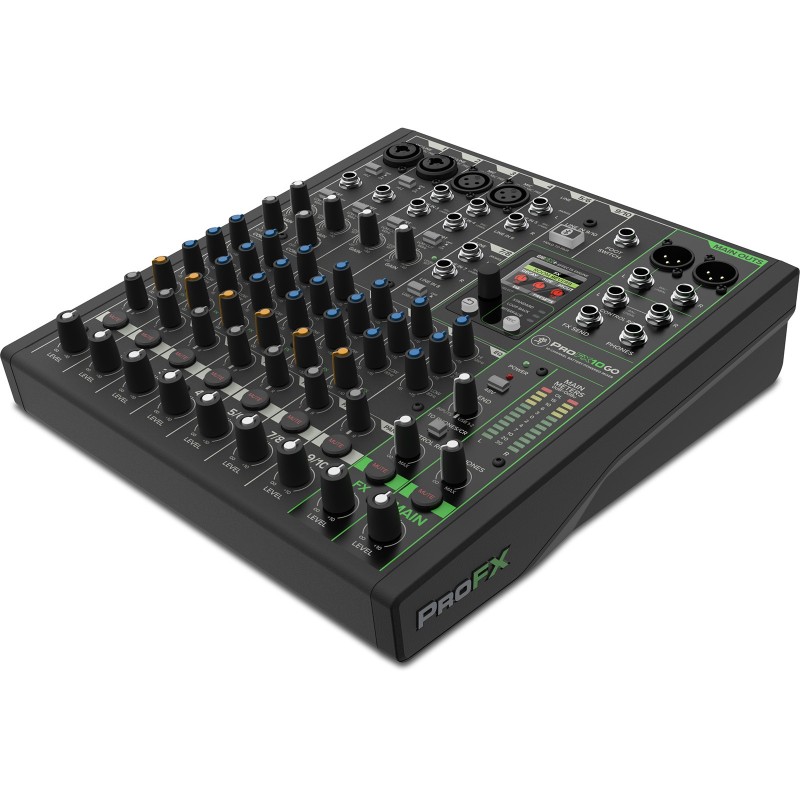 Mackie ProFX10Go - Table de mixage sur batterie | Ubico Musique Dax
