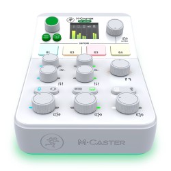 Mackie M-Caster Studio blanc - Mixeur de streaming | Ubico Musique Dax