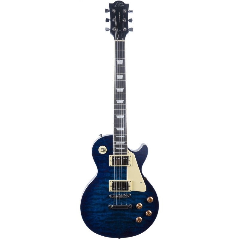Guitare électrique EKO LS300 Quilted Blue | Ubico Musique