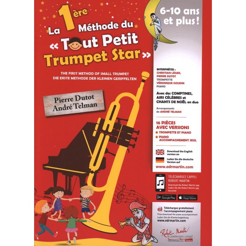 La 1re méthode du Tout Petit Trumpet Star - Trompette | Ubico Musique