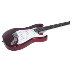 Guitare EKO ST100 3/4 Chrome Red | Ubico Musique