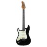 Guitare EKO ST300 Black gaucher | Ubico Musique