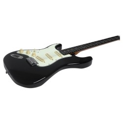 Guitare EKO ST300 Black gaucher | Ubico Musique