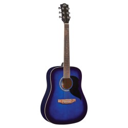 Guitare folk EKO Ranger 6 Blue Sunburst | Ubico Musique