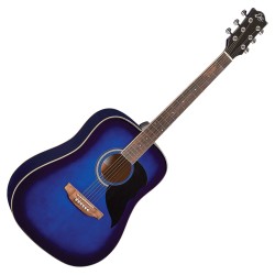 Guitare folk EKO Ranger 6 Blue Sunburst | Ubico Musique