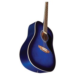 Guitare folk EKO Ranger 6 Blue Sunburst | Ubico Musique