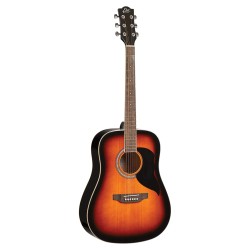 Guitare folk EKO Ranger 6 Brown Sunburst | Ubico Musique