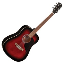 Guitare folk EKO Ranger 6 Red Sunburst | Ubico Musique