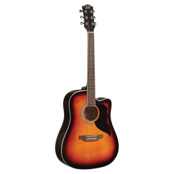 Guitare folk EKO Ranger 6 CW EQ Brown Sunburst | Ubico Musique