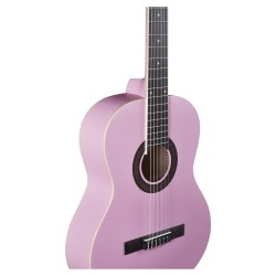 Guitare classique EKO CS10 Pink Satin | Ubico Musique
