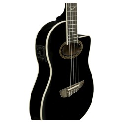 Guitare classique EKO NXT N100CWE See Through Black | Ubico Musique