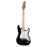 Guitare EKO ST401 Black | Ubico Musique