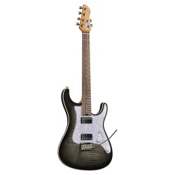 Guitare EKO Fire 400 Aurora Flamed Grey Burst | Ubico Musique