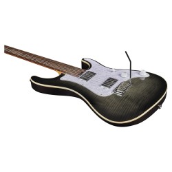 Guitare EKO Fire 400 Aurora Flamed Grey Burst | Ubico Musique