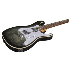 Guitare EKO Fire 400 Aurora Flamed Grey Burst | Ubico Musique