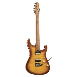 Guitare EKO Fire 401 Aurora Flamed Amber Burst | Ubico Musique