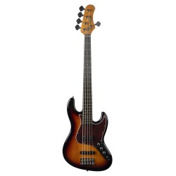 Basse EKO JB300 5 cordes Sunburst | Ubico Musique