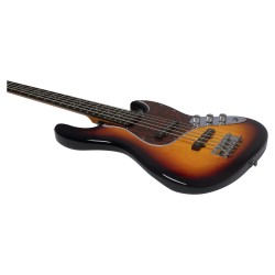Basse EKO JB300 5 cordes Sunburst | Ubico Musique