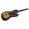 Basse EKO JB300 5 cordes Sunburst | Ubico Musique