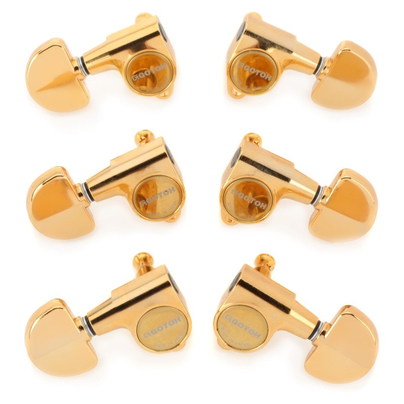 Mécaniques Gotoh SG301-20 3+3 Doré kidney 18:1 | Ubico Musique
