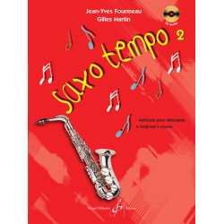 Saxo Tempo 2 - Méthode saxophone avec CD | Ubico Musique