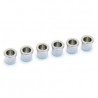 SB01C-COVER tele-string-bushing-83mm-dia-nickel-gotho-set-of-6