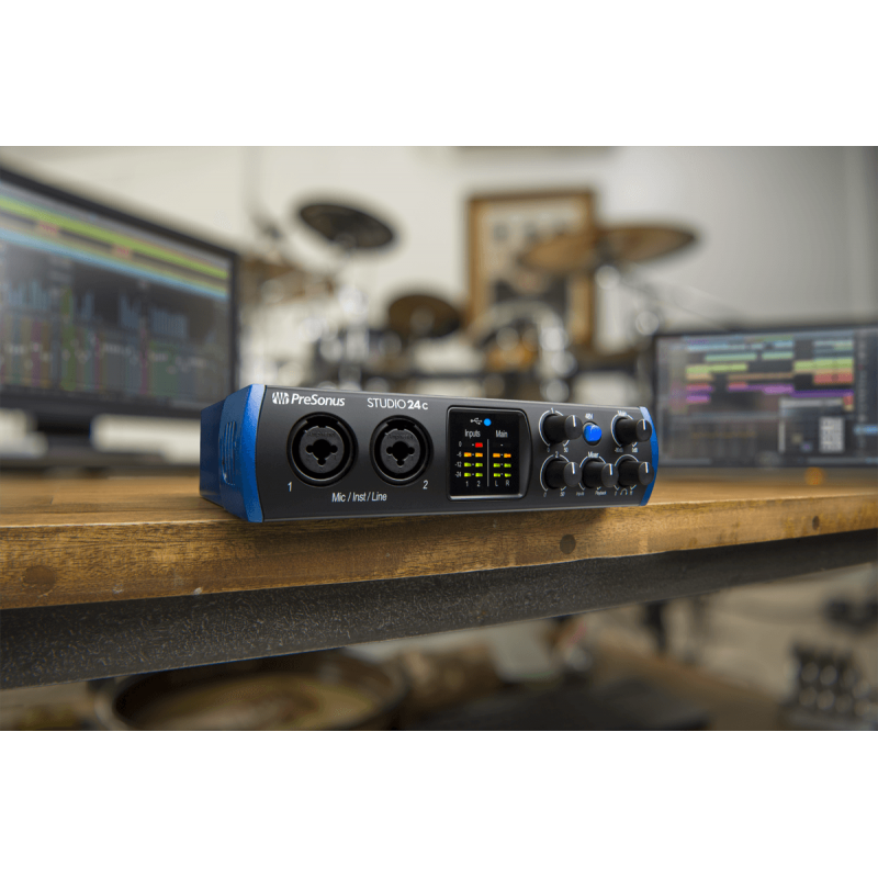 PreSonus - RPR STUDIO24-C 2x2 USB-C 24 bits / 192 kHz