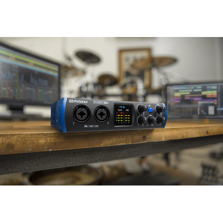 PreSonus - RPR STUDIO24-C 2x2 USB-C 24 bits / 192 kHz