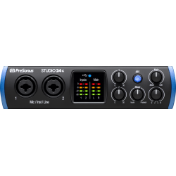 PreSonus - RPR STUDIO24-C 2x2 USB-C 24 bits / 192 kHz