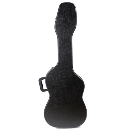 ETUI BOIS GUITARE ELECTRIQUE NOIR EC100