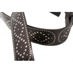 COURROIE CUIR RIGHTON WINCHESTER NOIR