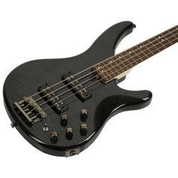 Basse Electrique Yamaha TRBX604FM TRANSLUCENT BLACK