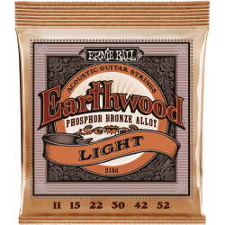 CORDES ERNIE BALL EARTHWOOD  PHOSPHOR BONZE LIGHT 11-52