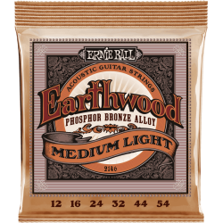CORDE ERNIE BALL EARTHWOOD PHOSPHOR BRONZE 12-54