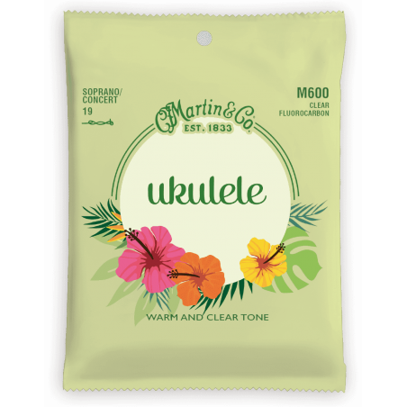 jeu de cordes UKULELE MARTIN 19-26-34-22