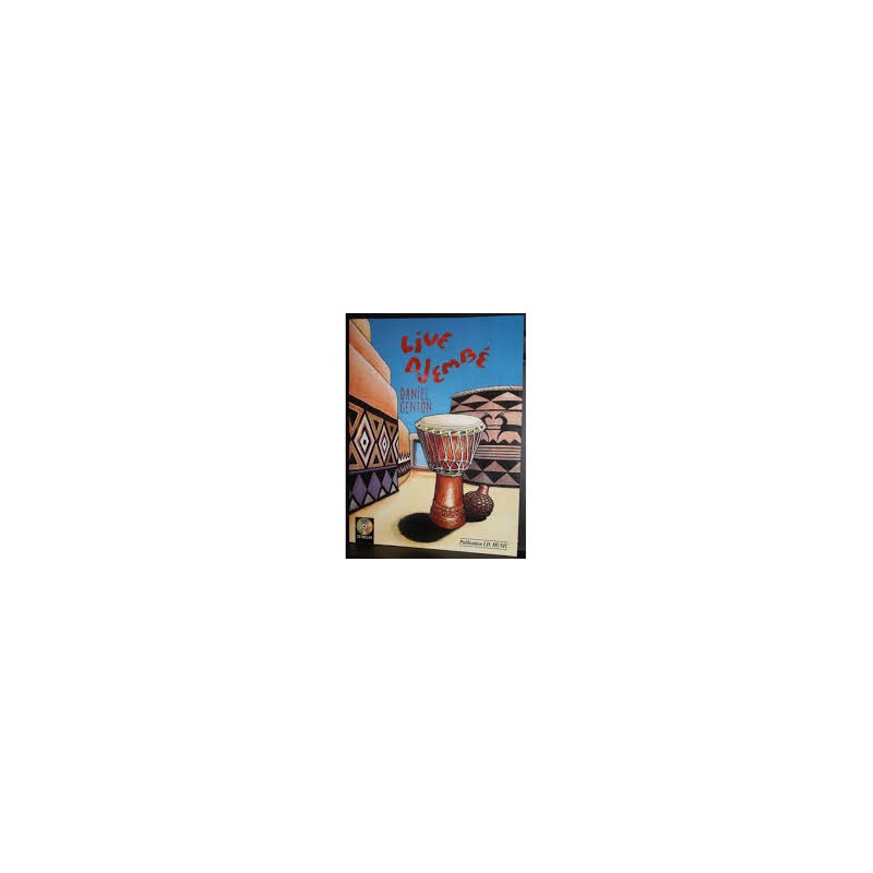 PARTITIONS DANIEL GENTON LIVE DJEMBE LIVRE + CD