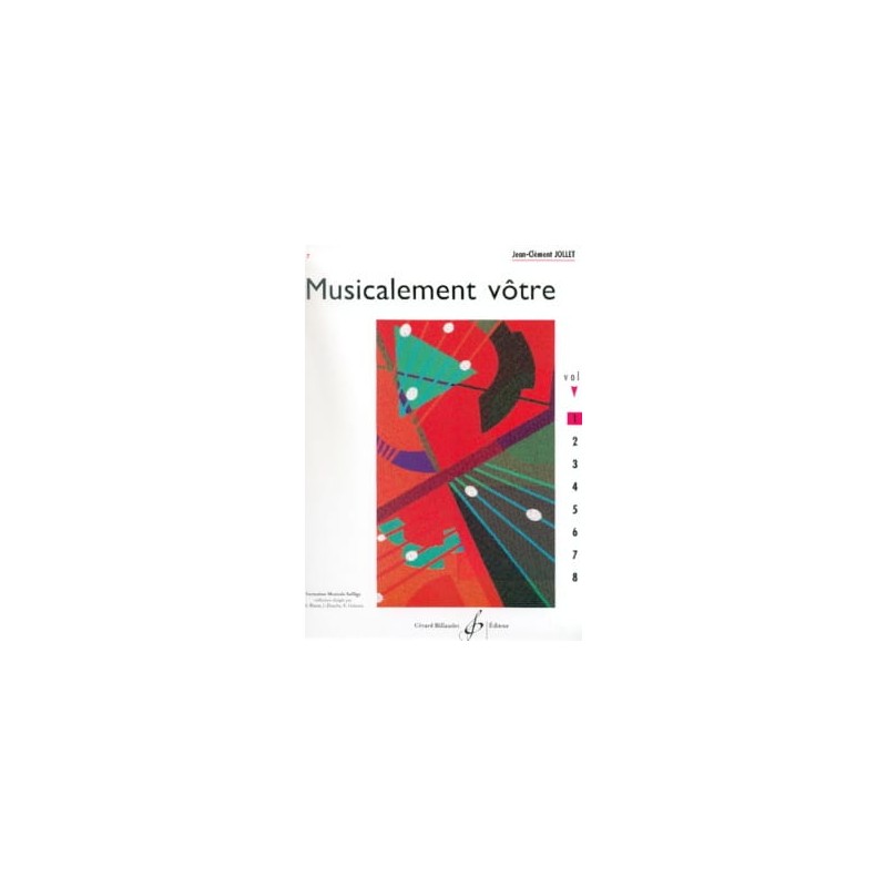PARTITIONS JEAN CLEMENT JOLLET musicalement votre vol 1