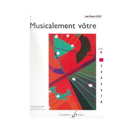 PARTITIONS JEAN CLEMENT JOLLET musicalement votre vol 1