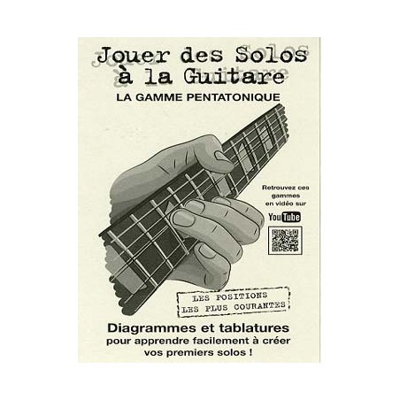 Mémo guitare Gamme Pentatonique