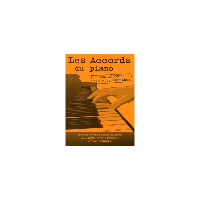 PARTITIONS DIVERS TABLEAU D ACCORD PIANO
