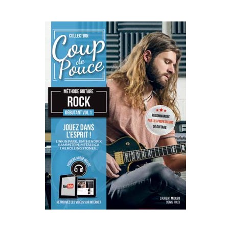 PARTITIONS DENIS ROUX COUP DE POUCE ROCK BLUES VOL 1