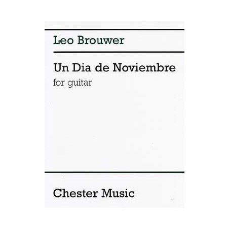 PARTITIONS LEO BROUWER UN DIA DE NOVIEMBRE